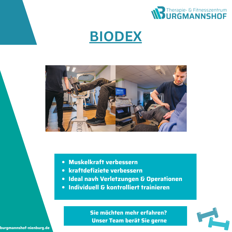 Isokinetik mit Biodex